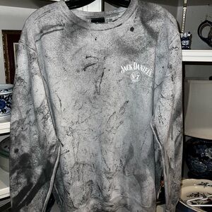 Jack Daniels Gray Men's Sweatshirt